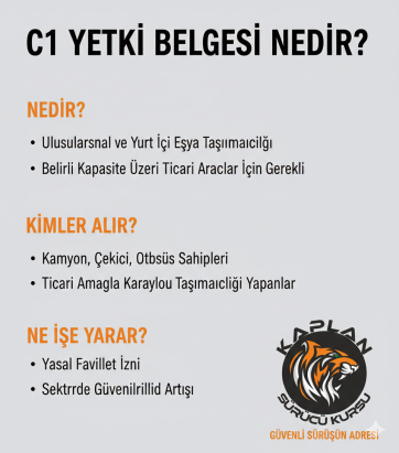 C1 Yetki Belgesi Nedir, Ne İşe Yarar, Nasıl Alınır?
